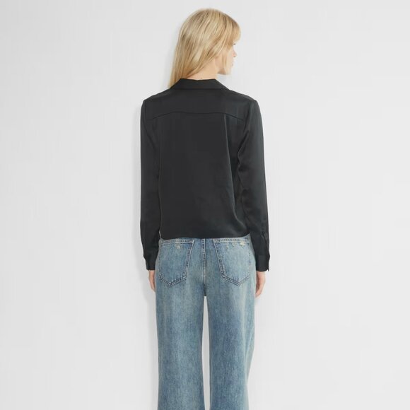 Aritzia Black Blouse - Picture 5 of 7